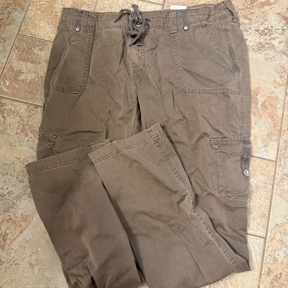Levi’s Women’s Taupe Gray Cargo Pants